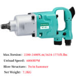 Pneumatic Impact Wrench 2400N.m - Air Wrenches - 东莞市...