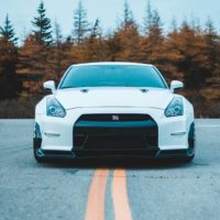 Nissan GT-R Front View