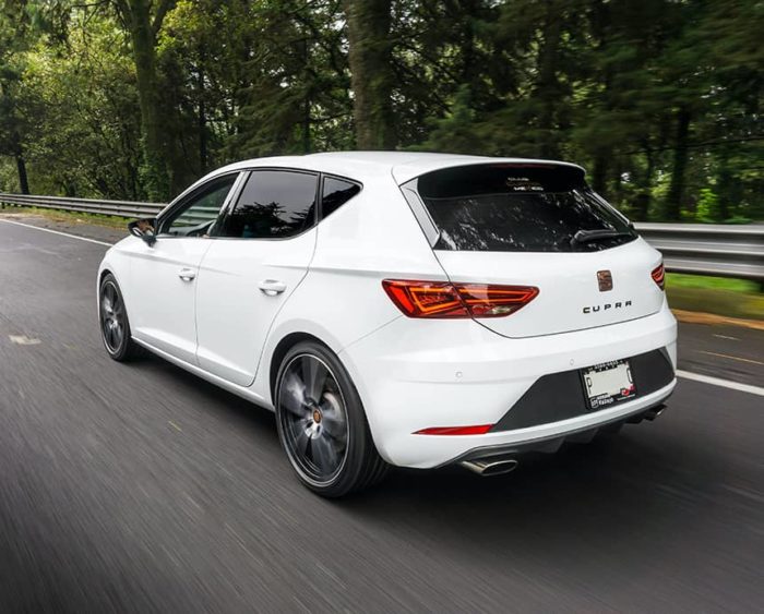 White Car Driving on Road